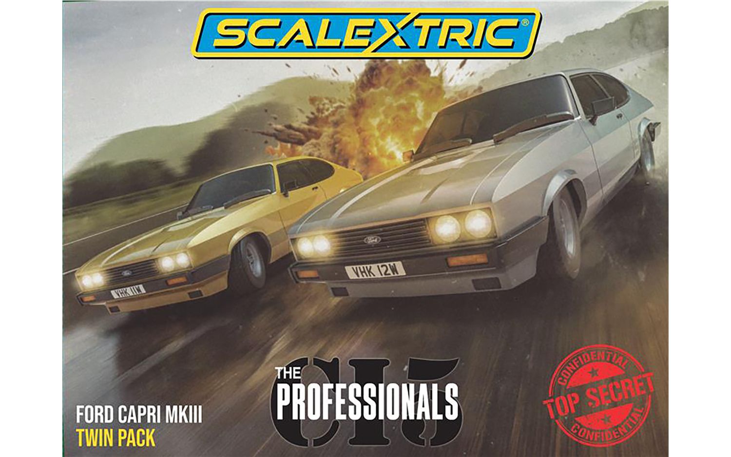 (image for) C4642 The Professionals Ford Capri Mk III - Twin Car Pack